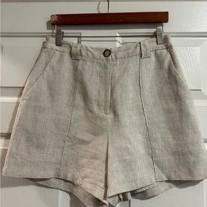 Dissh Logan Natural Linen Short